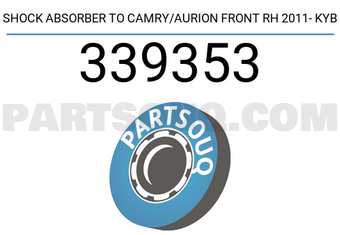 Kayaba 339353 SHOCK ABSORBER TO CAMRY/AURION FRONT RH 2011- KYB
