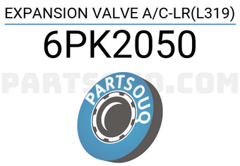 Land Rover 6PK2050 EXPANSION VALVE A/C-LR(L319)