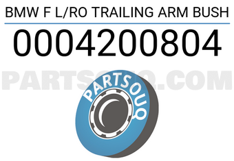 Lemforder 0004200804 BMW F L/RO TRAILING ARM BUSH