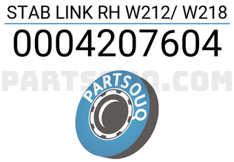 Lemforder 0004207604 STAB LINK RH W212/ W218