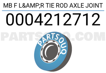 Lemforder 0004212712 MB F L&R TIE ROD AXLE JOINT