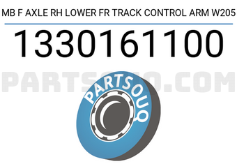 Lemforder 1330161100 MB F AXLE RH LOWER FR TRACK CONTROL ARM W205