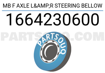 Lemforder 1664230600 MB F AXLE L&R STEERING BELLOW
