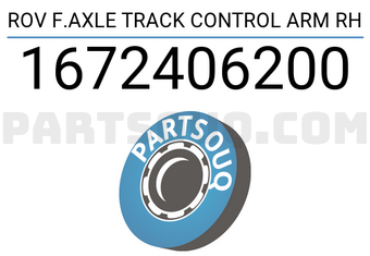 Lemforder 1672406200 ROV F.AXLE TRACK CONTROL ARM RH