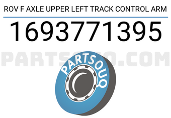 Lemforder 1693771395 ROV F AXLE UPPER LEFT TRACK CONTROL ARM