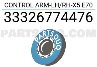 Lemforder 33326774476 CONTROL ARM-LH/RH-X5 E70