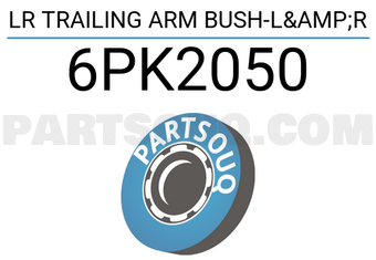 Lemforder 6PK2050 LR TRAILING ARM BUSH-L&amp;R