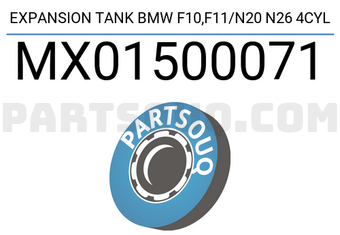 MATRIX PRO MX01500071 EXPANSION TANK BMW F10,F11/N20 N26 4CYL