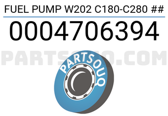 MAXPART 0004706394 FUEL PUMP W202 C180-C280 ##