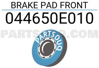 MAXPART 044650E010 BRAKE PAD FRONT