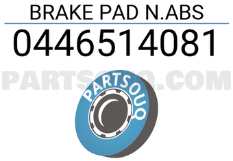 MAXPART 0446514081 BRAKE PAD N.ABS