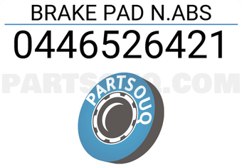 MAXPART 0446526421 BRAKE PAD N.ABS