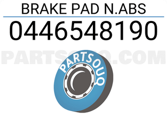 MAXPART 0446548190 BRAKE PAD N.ABS