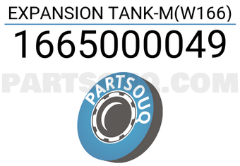 MAXPART 1665000049 EXPANSION TANK-M(W166)