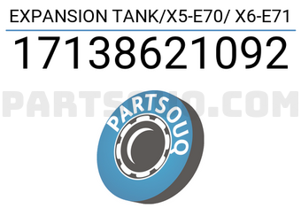 MAXPART 17138621092 EXPANSION TANK/X5-E70/ X6-E71