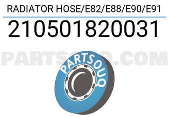 MAXPART 210501820031 RADIATOR HOSE/E82/E88/E90/E91