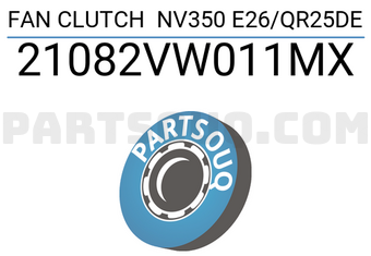 MAXPART 21082VW011MX FAN CLUTCH NV350 E26/QR25DE