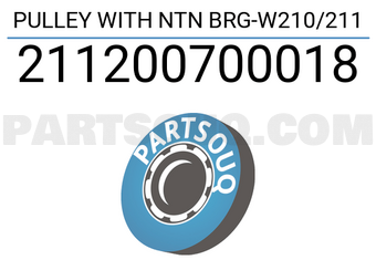 MAXPART 211200700018 PULLEY WITH NTN BRG-W210/211