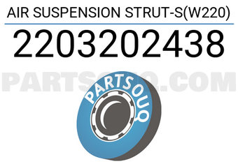 MAXPART 2203202438 AIR SUSPENSION STRUT-S(W220)