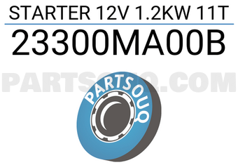 MAXPART 23300MA00B STARTER 12V 1.2KW 11T