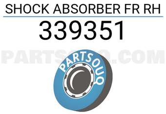 MAXPART 339351 SHOCK ABSORBER FR RH