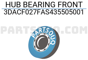 MAXPART 3DACF027FAS435505001 HUB BEARING FRONT