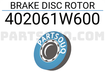MAXPART 402061W600 BRAKE DISC ROTOR