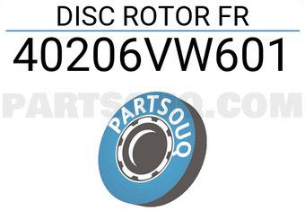 MAXPART 40206VW601 DISC ROTOR FR
