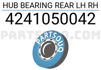 MAXPART 4241050042 HUB BEARING REAR LH RH