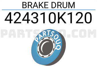 MAXPART 424310K120 BRAKE DRUM