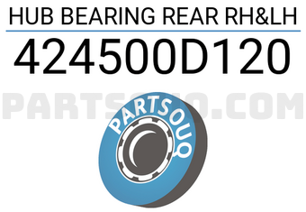 MAXPART 424500D120 HUB BEARING REAR RH&LH