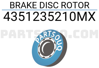 MAXPART 4351235210MX BRAKE DISC ROTOR