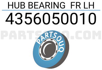 MAXPART 4356050010 HUB BEARING FR LH