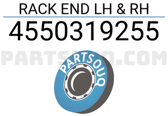 MAXPART 4550319255 RACK END LH &amp; RH