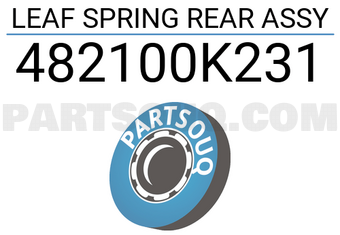 MAXPART 482100K231 LEAF SPRING REAR ASSY