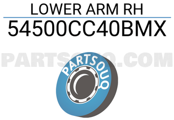 MAXPART 54500CC40BMX LOWER ARM RH