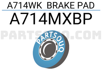 MAXPART A714MXBP A714WK BRAKE PAD
