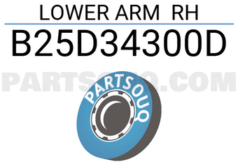 MAXPART B25D34300D LOWER ARM RH