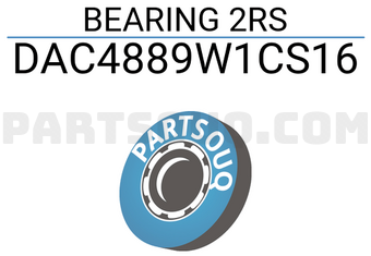 MAXPART DAC4889W1CS16 BEARING 2RS