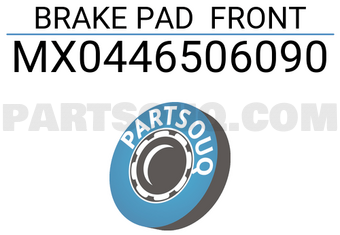 MAXPART MX0446506090 BRAKE PAD FRONT