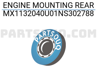 MAXPART MX1132040U01NS302788 ENGINE MOUNTING REAR
