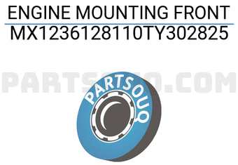MAXPART MX1236128110TY302825 ENGINE MOUNTING FRONT