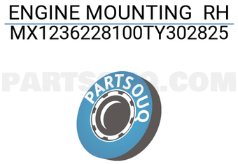 MAXPART MX1236228100TY302825 ENGINE MOUNTING RH
