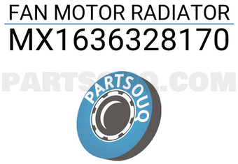 MAXPART MX1636328170 FAN MOTOR RADIATOR