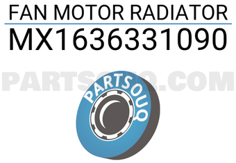 MAXPART MX1636331090 FAN MOTOR RADIATOR