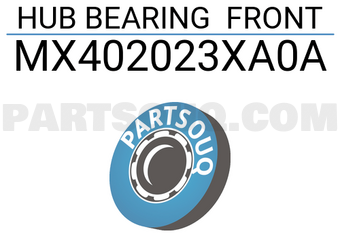 MAXPART MX402023XA0A HUB BEARING FRONT