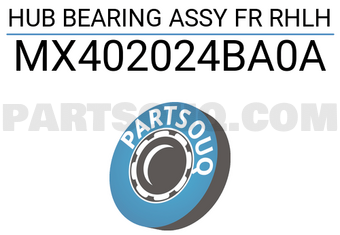 MAXPART MX402024BA0A HUB BEARING ASSY FR RHLH