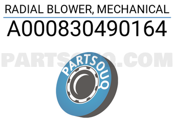 MERCEDES A000830490164 RADIAL BLOWER, MECHANICAL