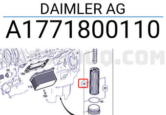 MERCEDES A1771800110 DAIMLER AG