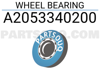 MERCEDES A2053340200 WHEEL BEARING